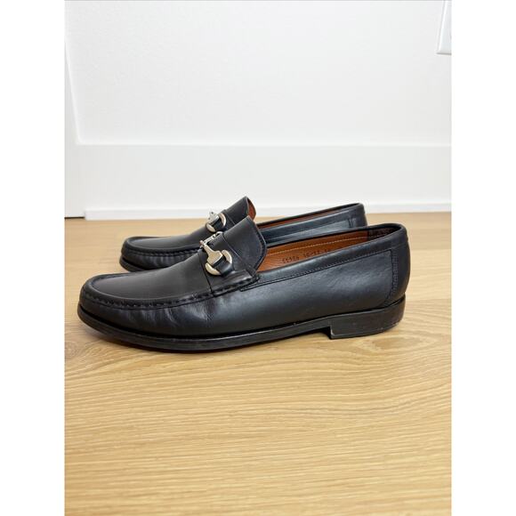 Allen Edmonds Arezzo Horsebit Lambskin Italian Leather Loafer Black Men\'s 10 main image 8
